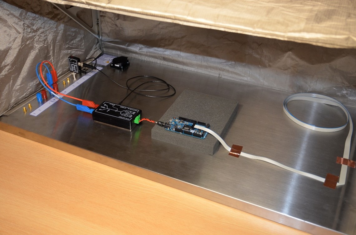 ESA1 measurement setup with HFW 21